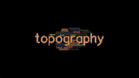 TOPOGRAPHY: Synonyms and Related Words. What is Another Word for TOPOGRAPHY? - GrammarTOP.com