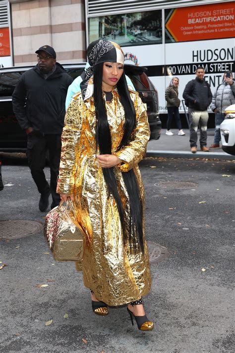 NICKI MINAJ Arrives at Watch What Happens Live with Andy Cohen in New York 12//11/2023 – HawtCelebs