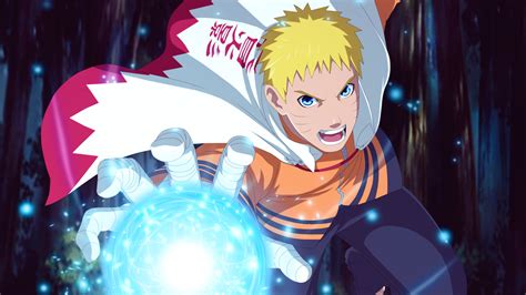 Naruto Uzumaki Ransengan Hokage Boruto Anime 4K #13659