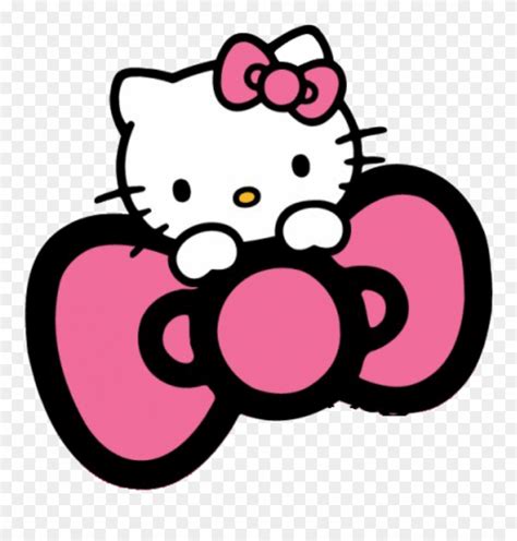 U30cf U30ed U30fc U30ad U30c6 U30a3 U30b9 U30bf U30b8 - Hello Kitty Pink Bow Clipart (#1241831 ...