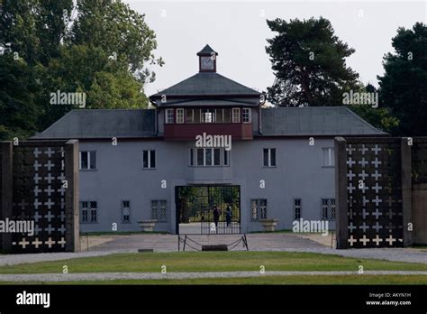 Concentration camp memorial, Sachsenhausen, Oranienburg, Brandenburg ...