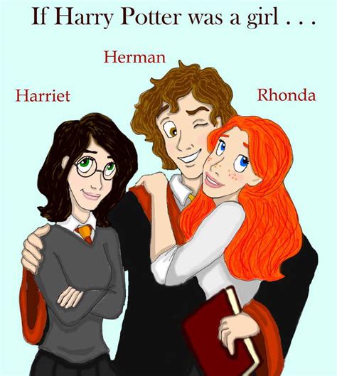 If Harry Potter was a Girl by DKCissner on DeviantArt