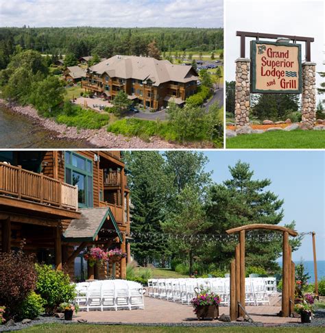 Summer Wedding Photos at Grand Superior Lodge - Two Harbors, MN