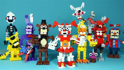 LEGO FNAF Animatronics | Cool lego creations, Amazing lego creations, Lego