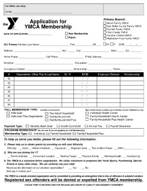 Ymca Membership