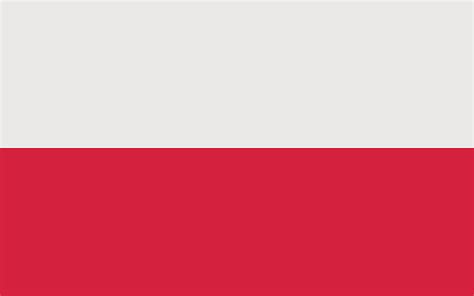 Poland Flag Polish National Official Colors Correct Proportion Vector ...