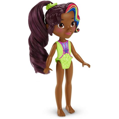 Nickelodeon Sunny Day Bath Time Rox 6-inch Doll with Ponytail - Walmart.com - Walmart.com