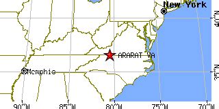 Ararat, Virginia (VA) ~ population data, races, housing & economy