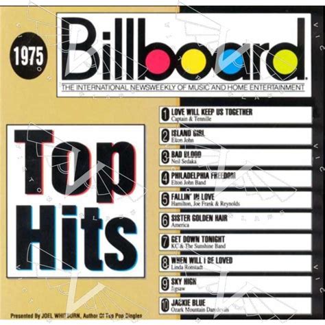 Billboard Top Hits of 1975-CD - Victory Glass