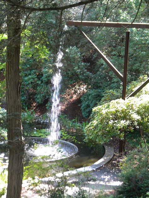 The flume at Heritage Museums and Gardens in Sandwich, MA