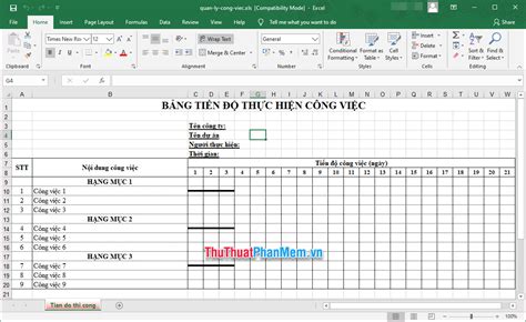 Top 10 file mẫu công việc bằng Excel 2021 tải free - KỸ NĂNG MỚI