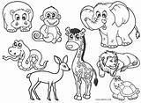 Free Printable Zoo Animals Coloring Pages sketch template