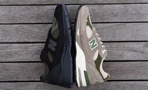 Side-By-Side Comparison of the New Balance 991 and 991v2 - Sneaker Freaker