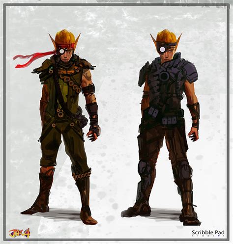 Concept art for canceled Jak and Daxter 4 project surfaces | VG247