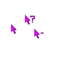 Classic Purple Cursors