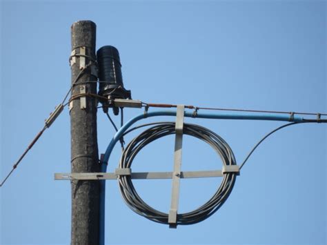 Aerial fibre optical cable installation - ALL4NET