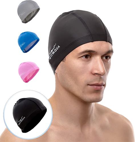 Arena Soft Latex Unisex Swim Cap for Women and Men Sports & Fitness ...