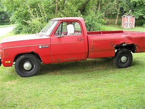 1982 Dodge Ram D150 pick up with 4 new Firestone Destination A/T tires, slant 6 - Classic Dodge ...