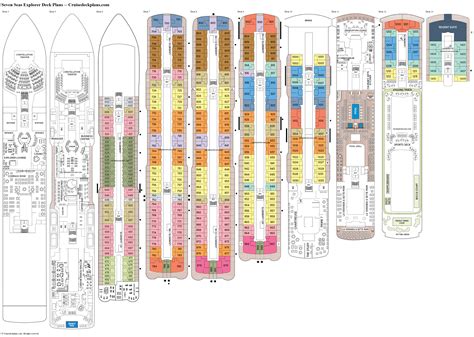 Regent Grandeur Deck Plan - calorie