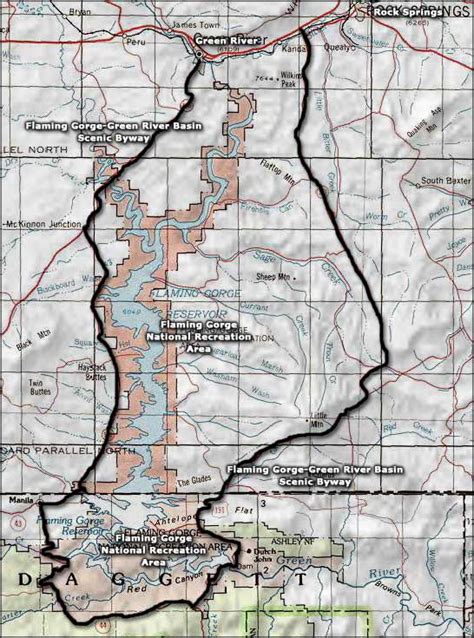 Flaming Gorge-Green River Basin Scenic Byway