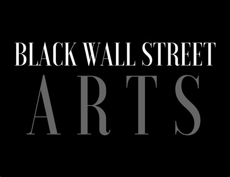 black wall street arts logo – Tulsa Arts District