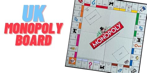 UK Monopoly Board: List of Properties