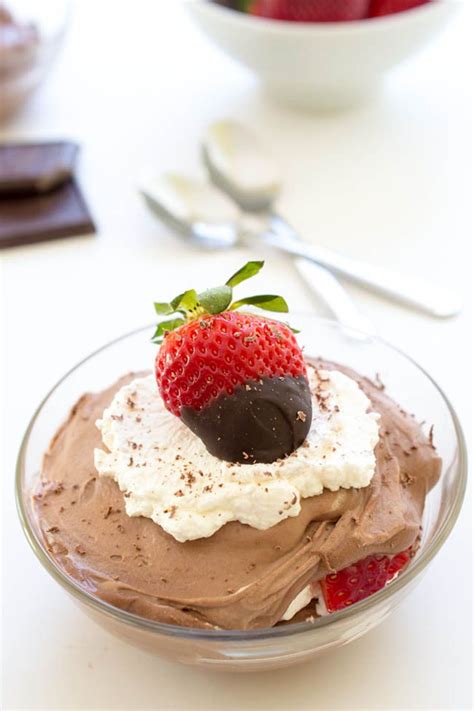 Easy Chocolate Mousse (Only 3 Ingredients!) - Chef Savvy | Recipe | Desserts, Easy chocolate ...