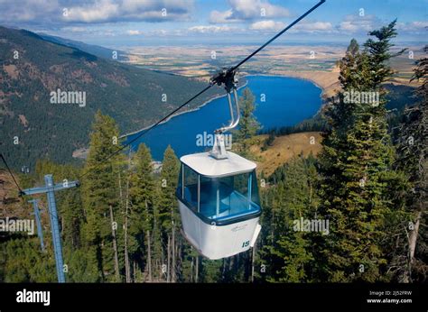 Wallowa Lake Tramway, Wallowa Lake, Oregon Stock Photo - Alamy