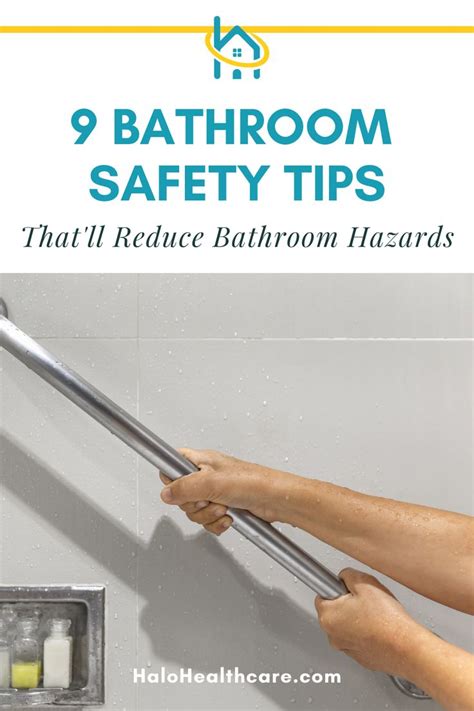 HaloHealthcare.com | Bathroom safety, Safety tips, Health info