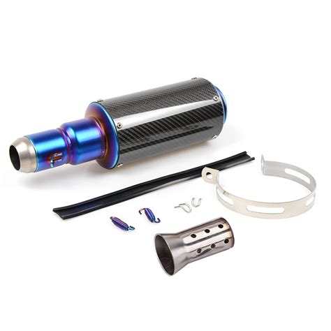 High Quality Universal 38 51mm Modified Motorcycle Exhaust scooter muffler pit bike exhaust GSXR ...