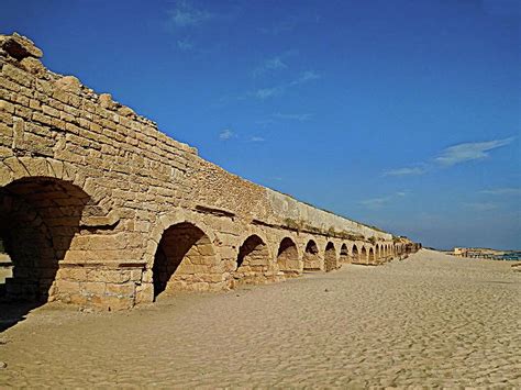 Caesarea Aqueduct, Israel Photograph by Lyuba Filatova - Fine Art America