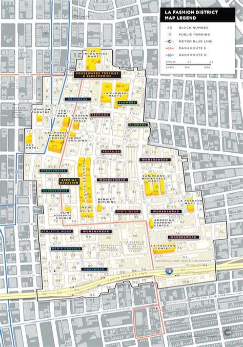 Tale of two...sections of the Fashion District || Districts of LA ...