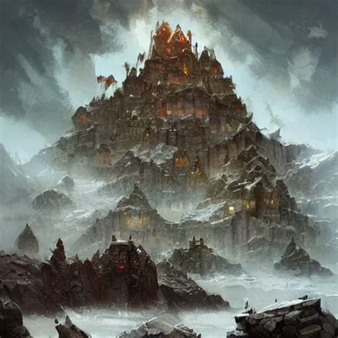 dwarf fortress by Daniel Dociu and Greg Rutkowski | Stable Diffusion ...