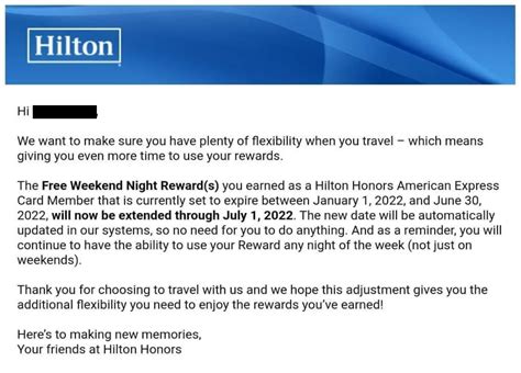 Hilton Honors Further Extends Free Nights Certificates - LoyaltyLobby