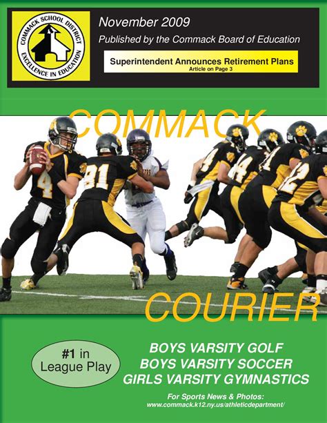 Commack Courier November 2009 by Commack School District - Issuu