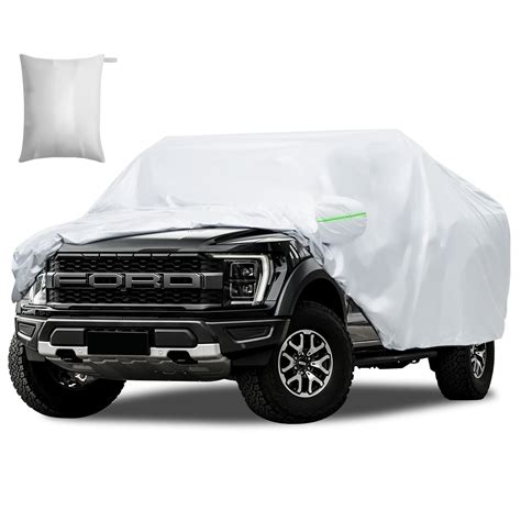 Truck Cover Waterproof All Weather, Migaven Waterproof UV-Proof Windproof 210T Truck Covers for ...