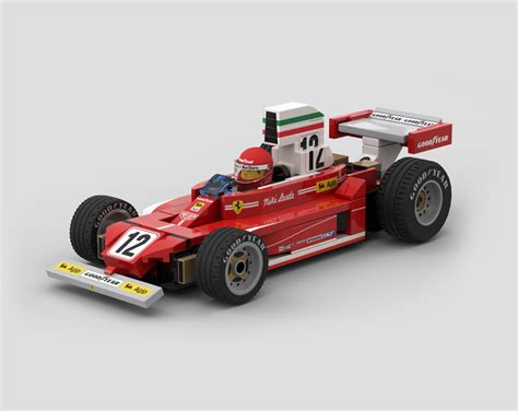 LEGO MOC 1975 Ferrari 312T by Grand Brix | Rebrickable - Build with LEGO