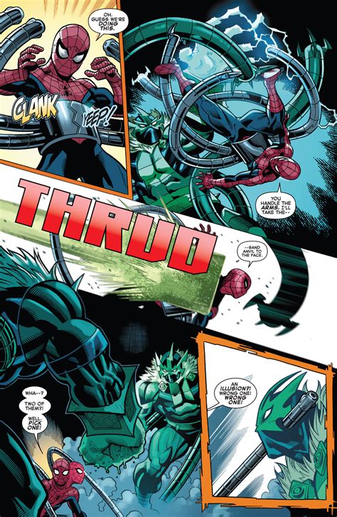 Spider-Man tries to fight the Super-Adaptoid but...