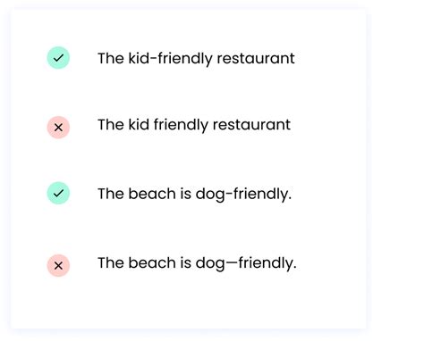 Hyphens vs. dashes: know the difference - Writer