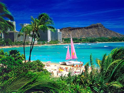 4 Hawaii Beach Scenes, hawaiian scenes HD wallpaper | Pxfuel