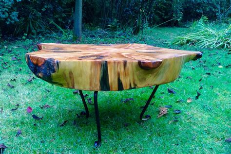 Hand Made Monkey Puzzle Coffee Table | Solid wood coffee table, Table, Puzzle coffee table