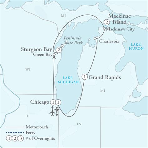 Lake Michigan Circle Tour | Holiday Vacations