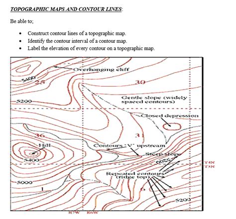 Topographic Map With Contour Lines – Map Vector