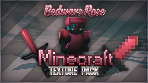 THE BEST TEXTURE PACK FOR BEDWARS, UHC & PVP - Bedwars Rose by zJesus - YouTube