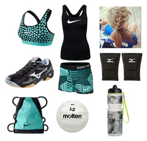 "Volleyball Practice Outfit" by thatgeekgirl13 on Polyvore featuring NIKE, Mizuno, KENZI and H ...