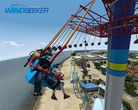 Cedar Point and Kings Island announce WindSeeker - Coaster101