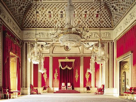 Buckingham palace throne room photos