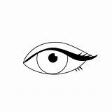 Eye Ojo Para Colorear Coloring Dibujo Oog Kleurplaat Cliparts Pages  sketch template