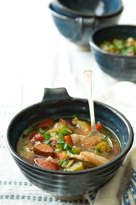 slow cooker gumbo with chicken - Healthy Seasonal Recipes