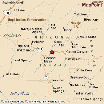 Where is Polacca, Arizona? see area map & more